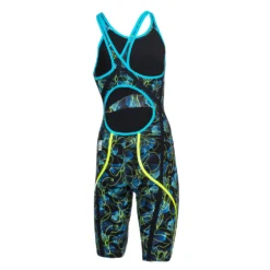 Blueseventy Electric Blue Lilly Nero TX2 Kneeskin -Aqua Shop 2022 nerotx2 kneeskin blue back2
