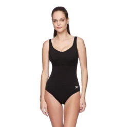 Speedo Womens Contour Clipback One Piece - Speedo