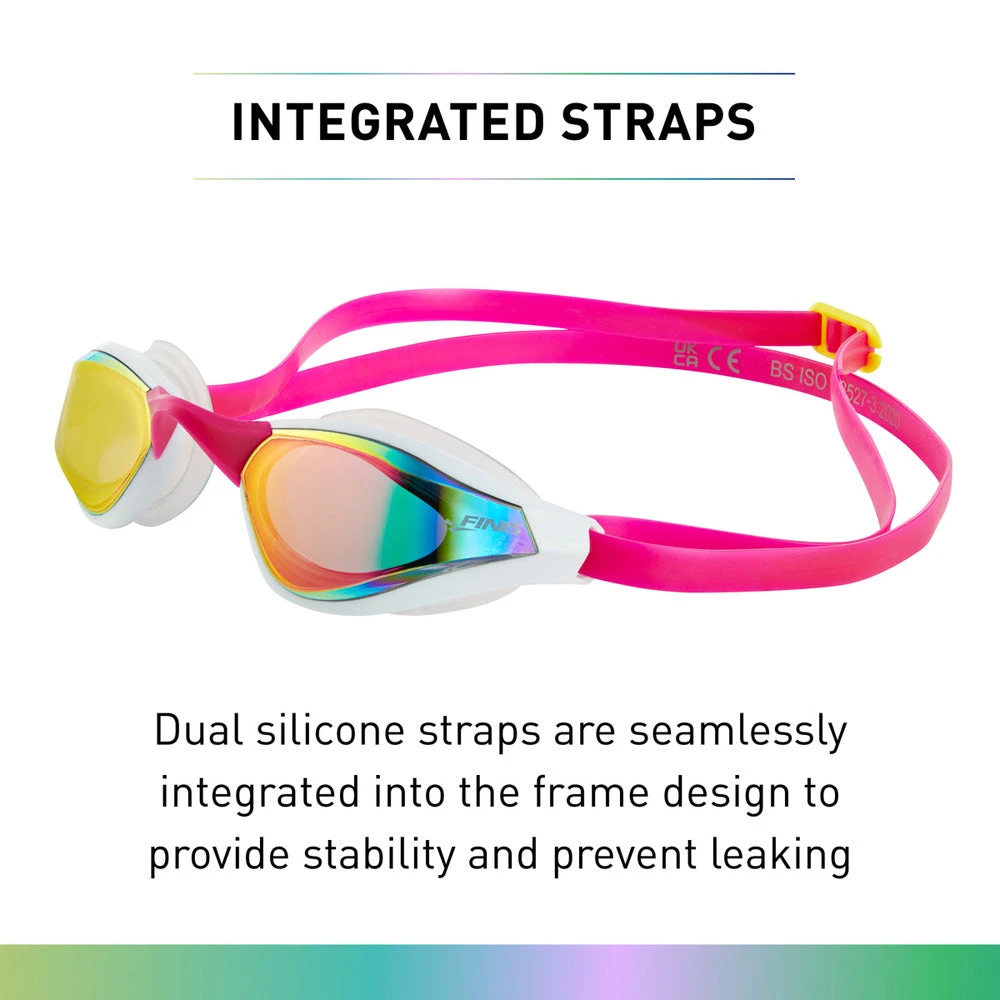 FINIS Pink Opal Mach 1 Race Goggle - FINIS 2 FINIS Pink Opal Mach 1 Race Goggle - FINIS - Image 2