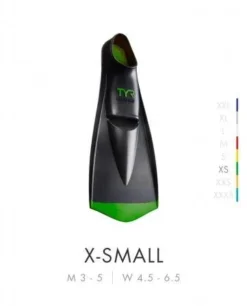 Long Swim Fins - TYR Flexfins 2.0 -Aqua Shop 3 xs flexfins 2.0 1