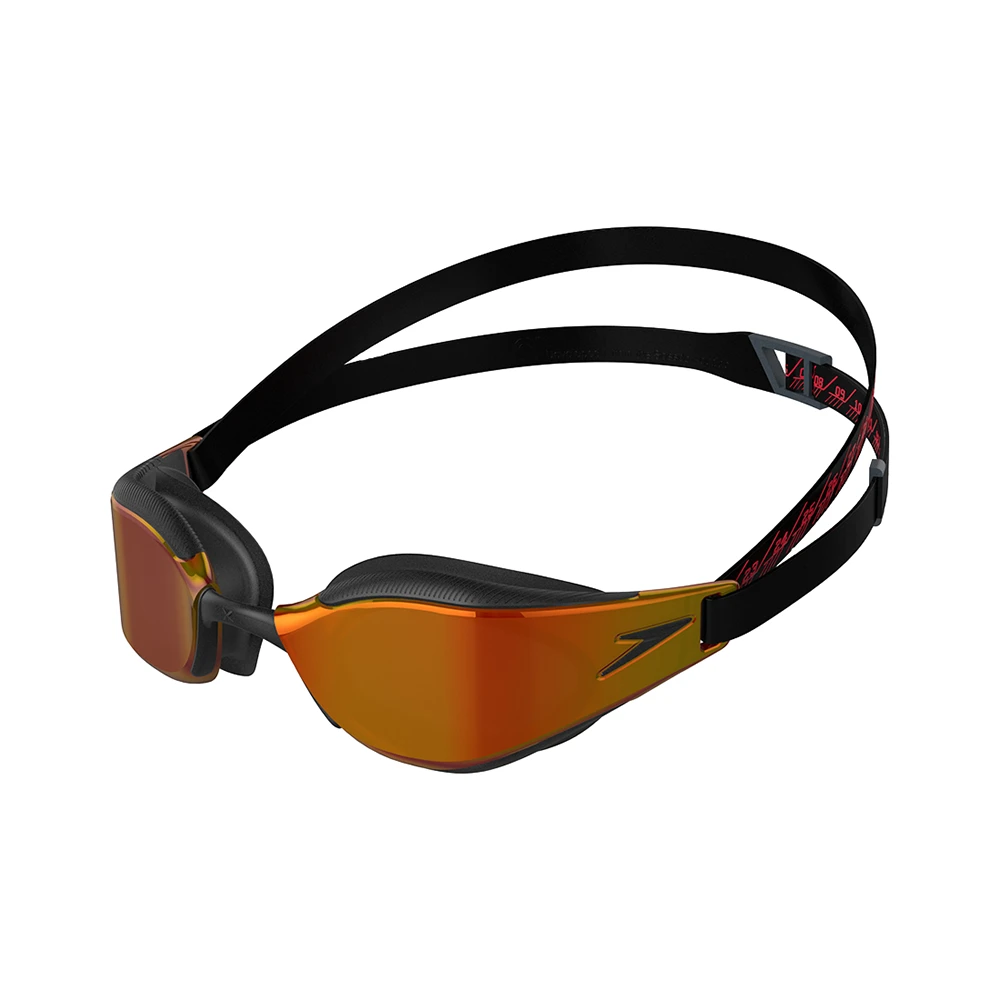 Speedo Fastskin Mirror Hyper Elite Goggle - Black Fire - Speedo 1 Speedo Fastskin Mirror Hyper Elite Goggle - Black Fire - Speedo