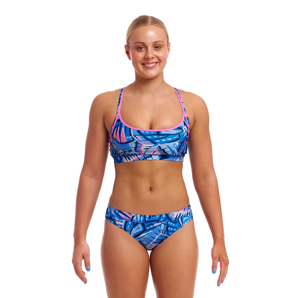 Funkita Soaring Hi Ladies Sports Top - Funkita 1 Funkita Soaring Hi Ladies Sports Top - Funkita