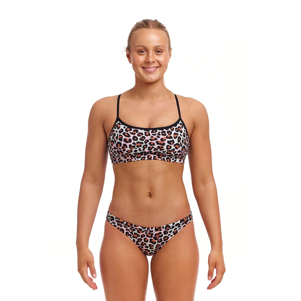 Funkita Some Zoo Life Ladies Swim Crop Top - Funkita 1 Funkita Some Zoo Life Ladies Swim Crop Top - Funkita
