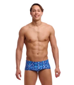 Funky Trunks Blue Viper Mens Classic Trunk