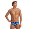 Funky Trunks Lotsa Leaves Mens Seamed Classic Briefs