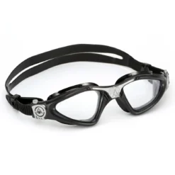 Aqua Sphere Kayenne Adult Clear Lens Goggle - Aquasphere -Aqua Shop Kayenne EP1220115LC Clear Black Silver 1