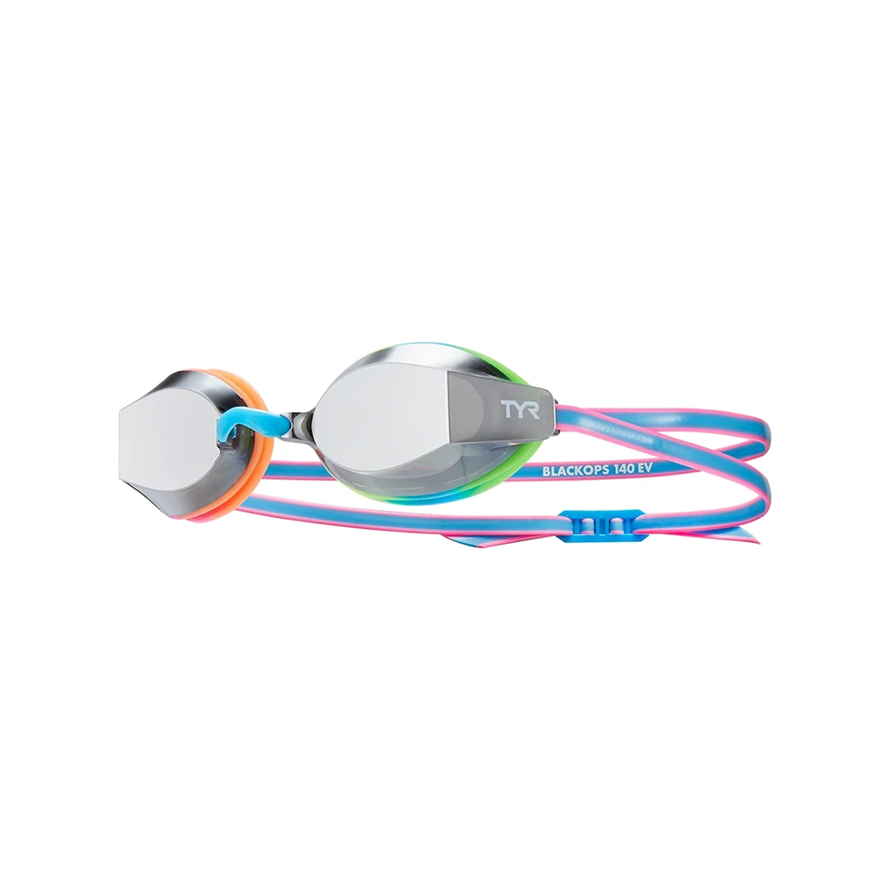 TYR Youth Black Ops 140 EV Mirrored Racing Goggles - TYR 1 TYR Youth Black Ops 140 EV Mirrored Racing Goggles - TYR