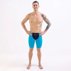 FINIS Rival 1.0 Navy/Aqua Jammer Race Suit