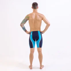 FINIS Rival 1.0 Navy/Aqua Jammer Race Suit - FINIS -Aqua Shop Rival.Studio 69