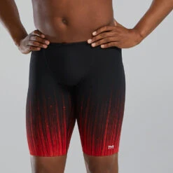 TYR Speedwarp Red Durafast Elite® Jammer Swimsuit