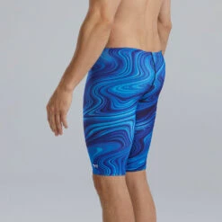 TYR Durafast Elite® Vitality Blue Jammer Swimsuit -Aqua Shop SVITA7A 420 alt03