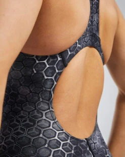 TYR Thresher™ Open Back Swimsuit - Black Akurra - TYR 17 TYR Thresher™ Open Back Swimsuit - Black Akurra - TYR -Aqua Shop TPAFON6A 001 alt10 1