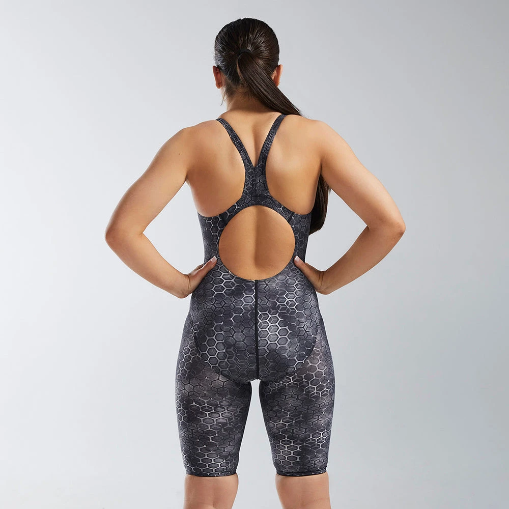 TYR Thresher™ Open Back Swimsuit - Black Akurra 2 TYR Thresher™ Open Back Swimsuit - Black Akurra - Image 2