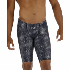 TYR Thresher™ Akurra Black Jammer Swimsuit - Black - TYR