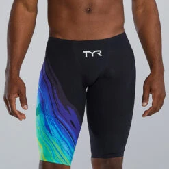 TYR Venzo™ Volconyx Lime Low Waist Jammer Swimsuit