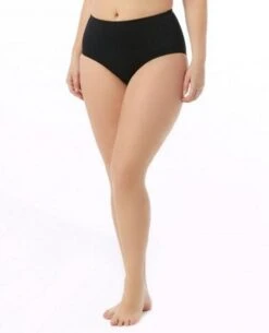 TYR Solid High Waist Swim Bottom - TYR 5 TYR Solid High Waist Swim Bottom - TYR -Aqua Shop bshm7a 001 alt05b 1