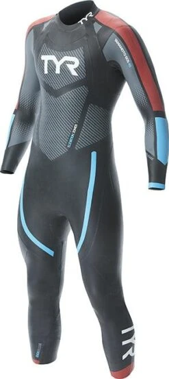 TYR Mens Hurricane Wetsuit Cat 3 -Aqua Shop hcahm6 579 alt1