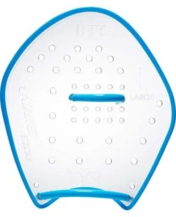 TYR Catalyst Stroke Training Paddles -Aqua Shop lcatstk blue clear lt 2