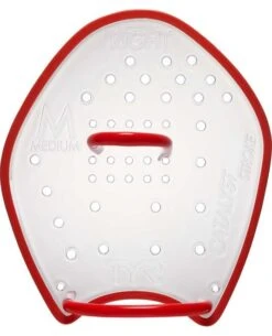 TYR Catalyst Stroke Training Paddles -Aqua Shop lcatstk red dull rt 1