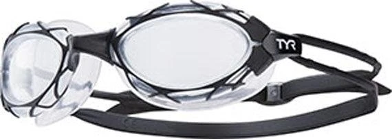TYR Black Clear Nest Pro Goggle - TYR 1 TYR Black Clear Nest Pro Goggle - TYR